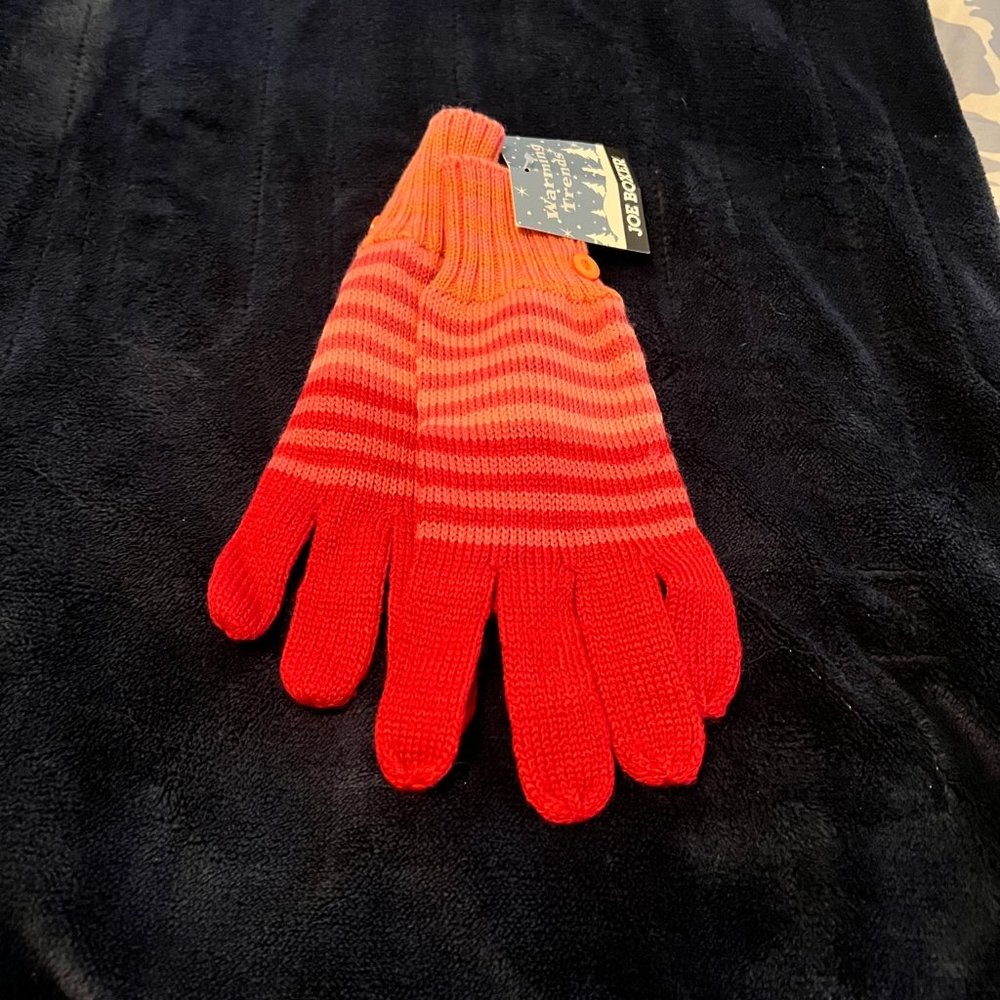 NWT! Orange & Red Joe Boxer Gloves